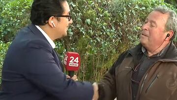 Periodista de TVN sorprende a todos en medio de un despacho en vivo y despide a un compañero: “Me permito...”