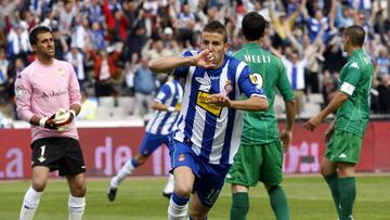 26/04/09 PARTIDO DE PRIMERA DIVISION
ESPANYOL BETIS
ALEGRIA 1-0 LUIS GARCIA GOL