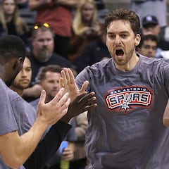Pau Gasol: "Vine a los Spurs para poder ayudar al máximo"