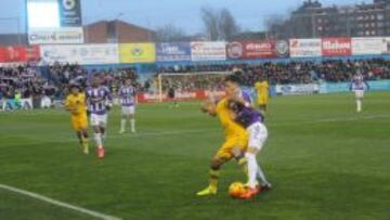 Ni Alcorcón ni Valladolid consiguieron abrir el marcador.