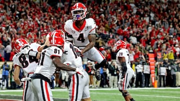 The Georgia Bulldogs are national champions after defeating the Alabama Crimson Tide 33-18. Kelee RIngo sealed the win with a pick six in the final minute.