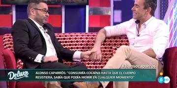 Alonso Caparrós durante su entrevista en Sálvame Deluxe.