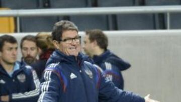 El seleccionador de Rusia, Fabio Capello.