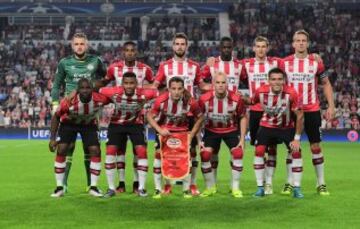 Once inicial del  PSV Eindhoven 