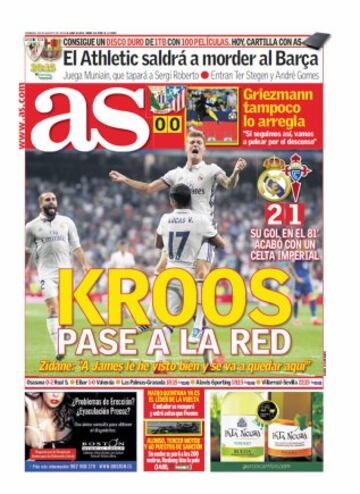 Las portadas de AS de agosto