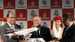 Fly Emirates: publicidad en la camiseta a partir de 2013