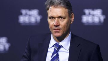 Marco van Basten durante el evento 'The Best'.