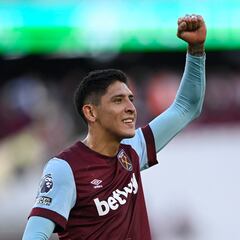 Edson Álvarez debutó con el West Ham frente al Chelsea
