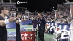 Punto de partido, se juega y el juez de silla decide esto: lo que le pasó al 28 del mundo es de no creer