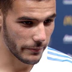 Theo: "Estoy muy contento por haber provocado el penalti"