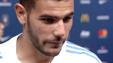 Theo: "Estoy muy contento por haber provocado el penalti"