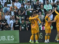 Gol del Albacete al Racing.