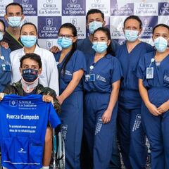 Egan Bernal agradece a los médicos: "Es como volver a nacer"