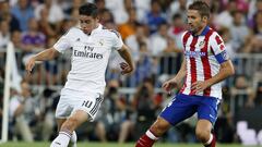 James, jugador del Real Madrid se enfrenta de nuevo al Atlético de Madrid en la final de la Champions