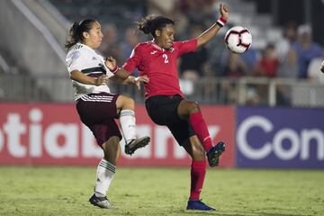 México le pasó por encima a la selección de Trinidad y Tobago y le anotó y ganó 4 goles por 1; Charlyn Corral se hizo presente en el marcador con 2 anotaciones.