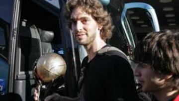 Pau Gasol: "Será muy difícil el poder repetir un año como éste"