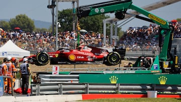 Cómo un Ferrari ganador se hunde en el Mundial