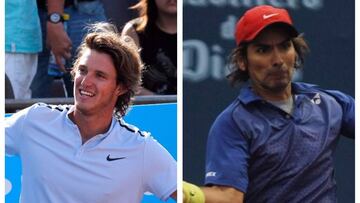 Nicolás Jarry y Julio Peralta destacaron como los mejores chilenos en el circuito este 2017.