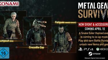 Metal Gear Survive tendrá un evento inspirado en MGS 3