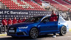 Los 25 Audi que conducirá la plantilla del Barcelona