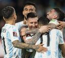 Messi sonríe y Argentina gana