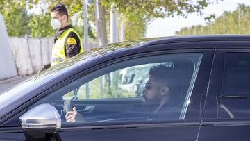 Mariano, entrando en Valdebebas.