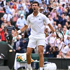 Djokovic contiene a Shapovalov y está a un paso del 20