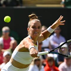 Otro golpe a las favoritas: Tatjana Maria elimina a Sakkari