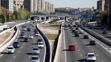 Imagen de una carretera de Madrid