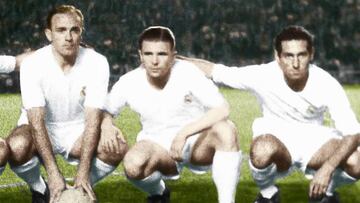 Di Stefano, Puskas and Gento