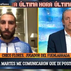 Chico, jugador del Fuenlabrada afectado: "Parece que te vas a morir..."