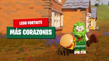 lego fortnite como tener mas corazones salud vida