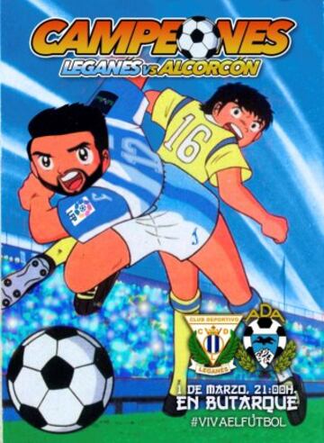 Los carteles del Leganés