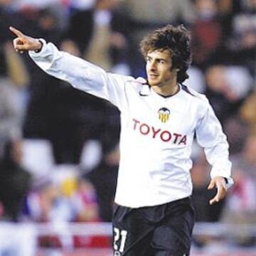 Pablo Aimar en el Valencia.