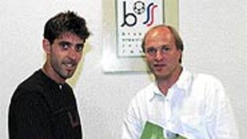<B>TERCER REFUERZO</B>. David Bauzá es el tercer refuerzo del Sporting, tras Segovia e Ismael.