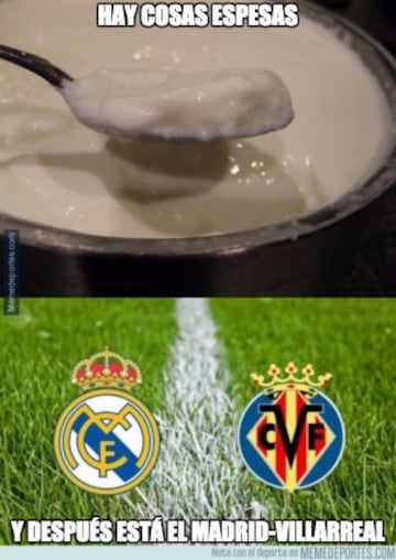 Los memes más divertidos del Real Madrid-Villarreal