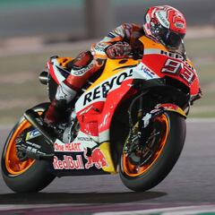 Honda montó en Qatar su nuevo brazo oscilante de carbono