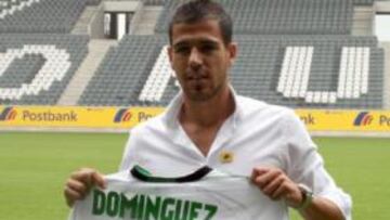 Domínguez fue presentado como refuerzo del 'Gladbach'