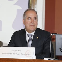 Jorge Mas presidirá este miércoles la Junta de Accionistas del Zaragoza