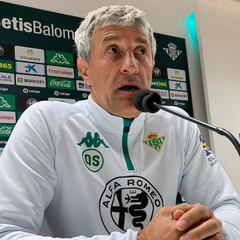 Setién, del penalti a Vinicius: "Seguramente, yo no lo pitaría"