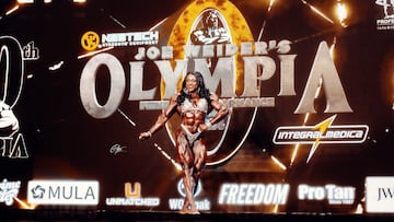 Andrea Shaw, nacida en Detroit, ha sido campeona de Ms. Olympia cinco años consecutivos (2020, 2021, 2022, 2023 y 2024).