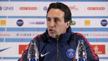 02/03/18 RUEDA DE PRENSA PARIS SAINT GERMAIN PSG UNAI EMERY
