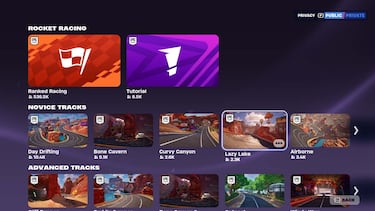 Rocket Racing comes to Fortnite: this is the new Rocket League game mode