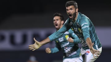 Le&oacute;n: 16 partidos consecutivos anotando gol