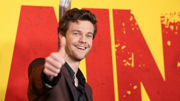 Cast member Jack Quaid attends a premiere of the film "Novocaine" in Los Angeles, California, U.S., March 10, 2025. REUTERS/Mario Anzuoni