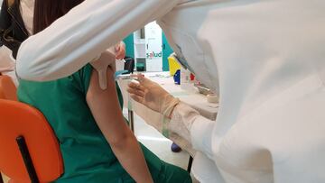 Los centros sanitarios han vacunado ya a casi 270.000 personas