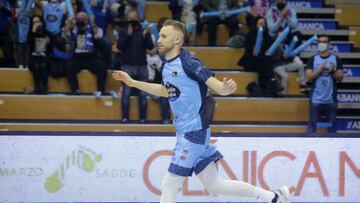 Dzanan Musa, en Lugo con el Breog&aacute;n.