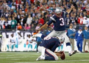 Los Pats volvieron a anotar en la siguiente posesión, en la que, con esta patada, Stephen Gostkowski batió el récord de la franquicia con su vigésimosexto field goal consecutivo. El anterior récord, 25, estaba en poder de Adam Vinatieri.