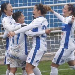 El Granadilla ya es cuarto y el Madrid CFF se mete en Copa