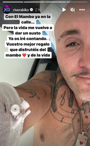 Kiko Rivera, ingresado de nuevo: “La vida me vuelve a dar un susto”